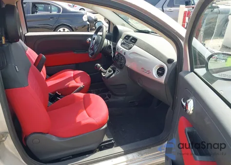 2012 Fiat 500C Pop из США, поврежденный, VIN 3C3CFFDR8CT169489